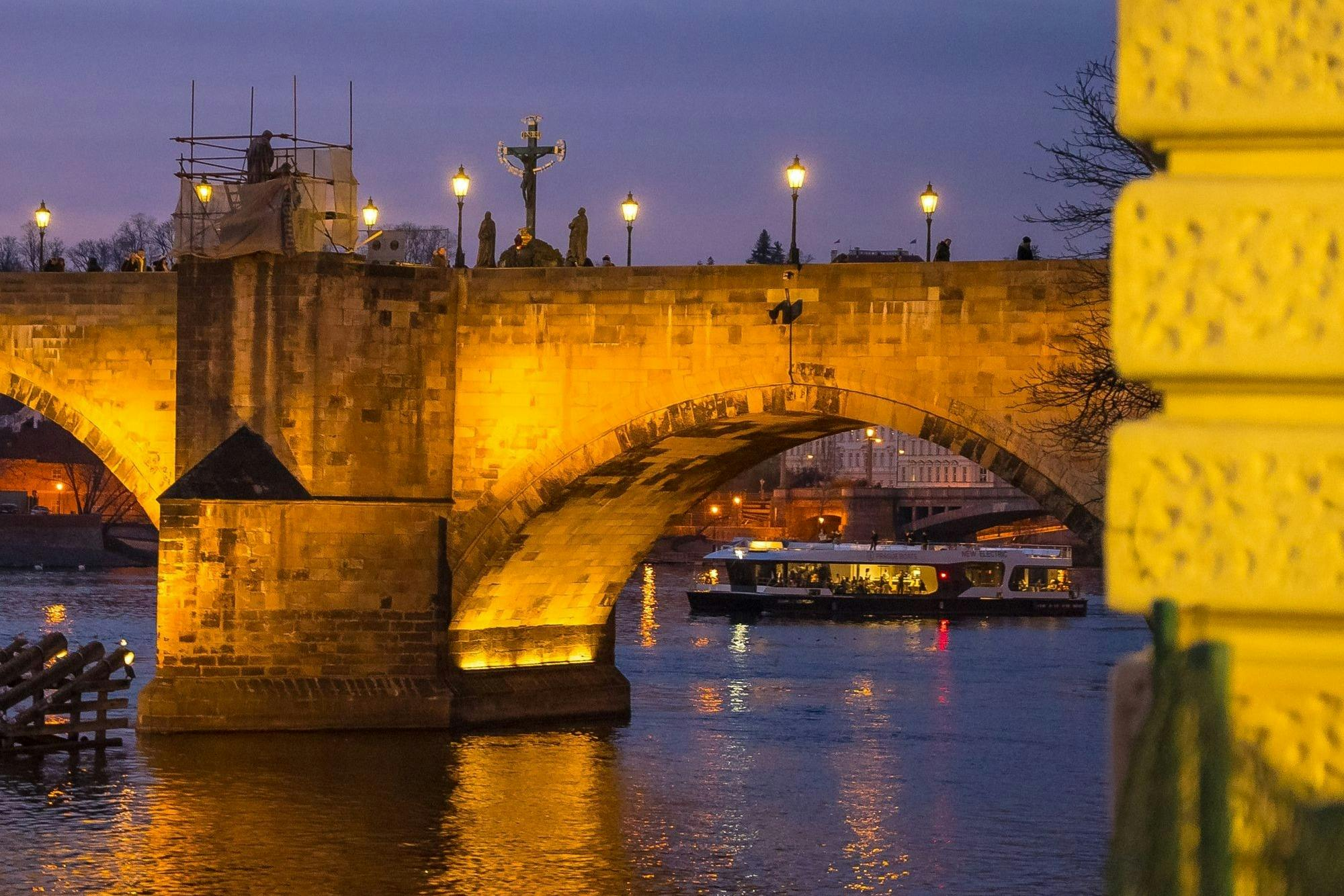 Prague: Vltava River Evening Cruise - Photo 1 of 4